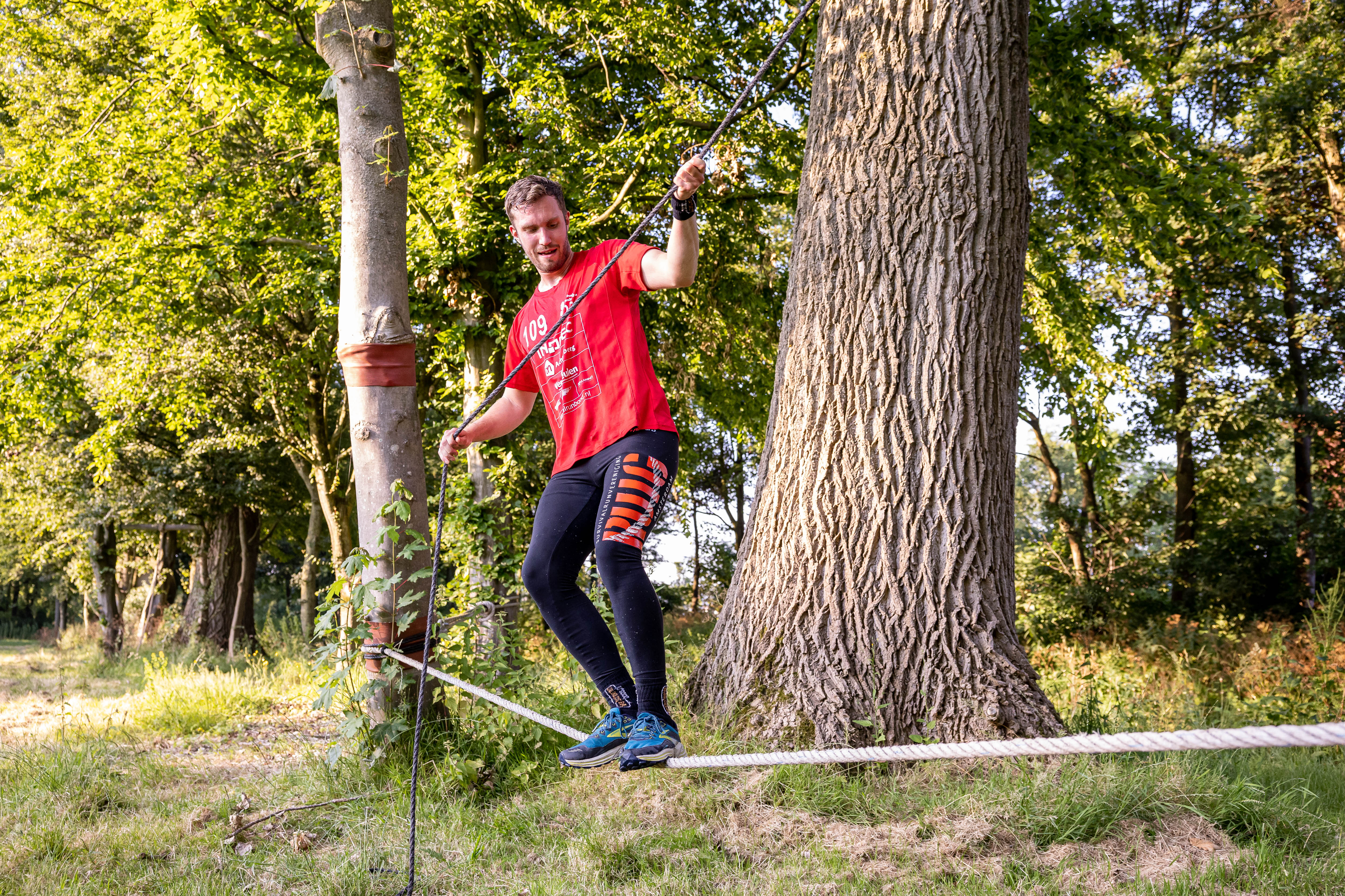 Leden van Ruig Amsterdam tijdens een training